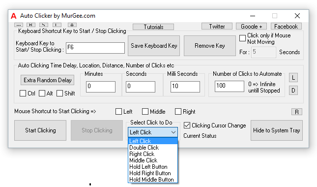 auto keyboard clicker multiple keys mac